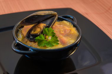 Japon mutfağı, istiridye çorbası