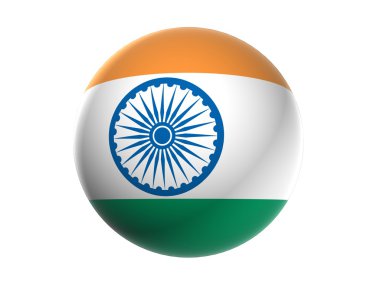 Hindistan'ın 3D bayrağı