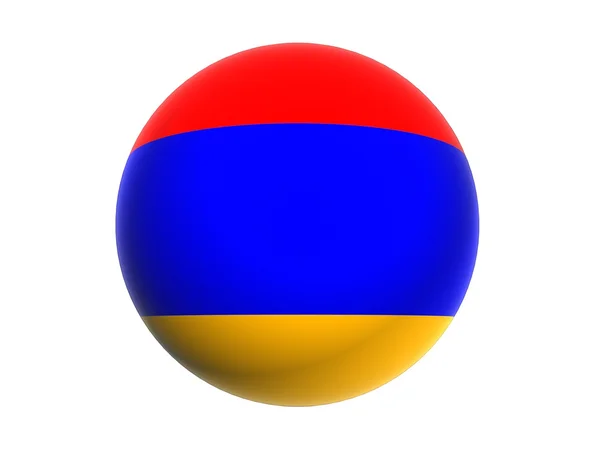 Bandera 3D de Armenia — Foto de Stock