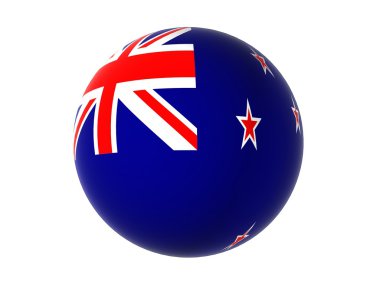3D Yeni Zelanda bayrağı