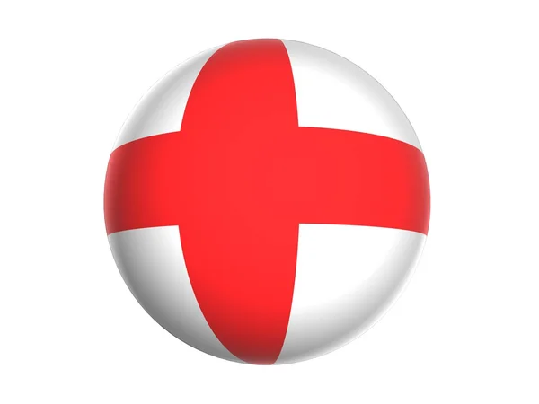 3D-vlag van Engeland — Stockfoto