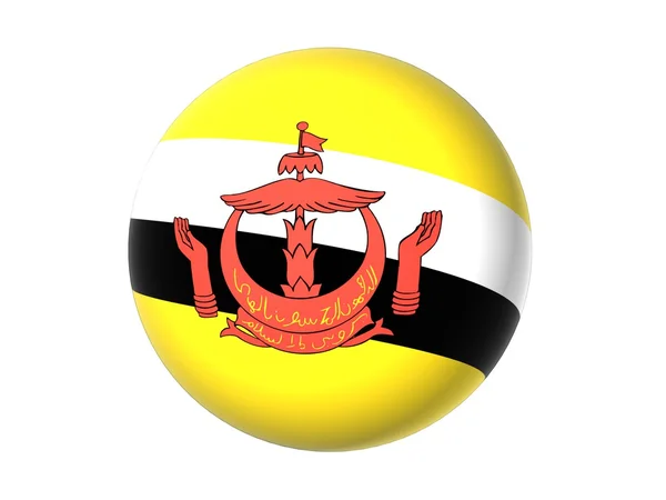 Bandera 3D de Brunei —  Fotos de Stock
