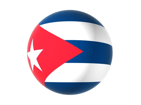 3d Flagge von kuba — Stockfoto