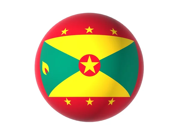 Флаг Гренады — стоковое фото