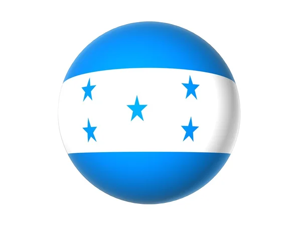 3D σημαία της Ονδούρας — Φωτογραφία Αρχείου