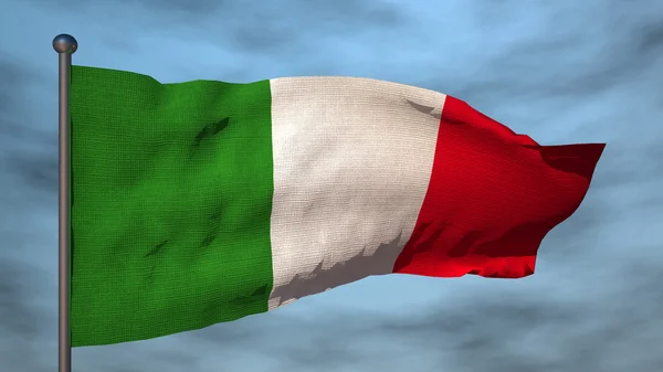 Drapelul Italiei — Fotografie, imagine de stoc