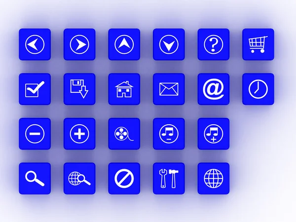 Web icon set. Internet web concept — Φωτογραφία Αρχείου