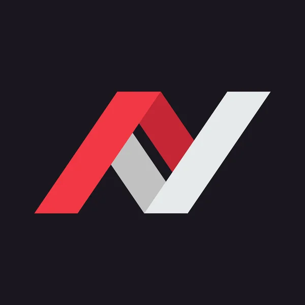 N brief logo — Stockvector