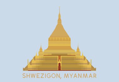 Shwezigon pagoda Myanmar