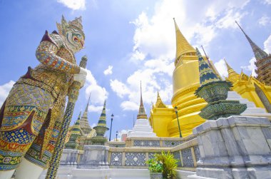 Dev Emerald Buddha Tapınağı, Bangkok, Tayland.