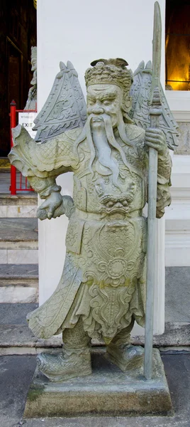 Estatua china en el templo de Wat Pho (Wat Pho ) — Foto de Stock