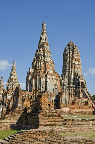 Wat Chaiwatthanaram, Ayutthaya, Tailândia — Fotografia de Stock