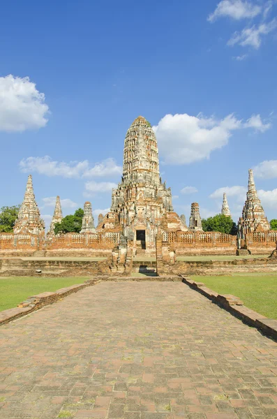 Wat chaiwatthanaram, ayutthaya, Tajlandia — Zdjęcie stockowe