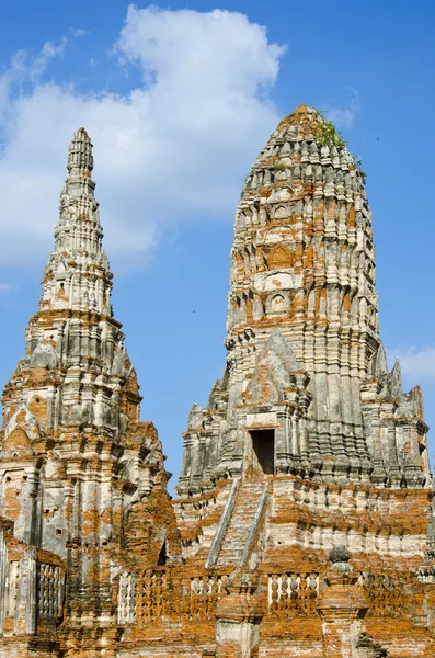 Wat chaiwatthanaram, ayutthaya, Tajlandia — Zdjęcie stockowe