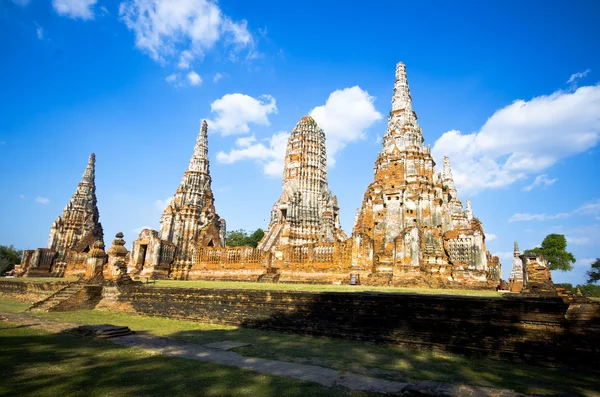 Wat Chaiwatthanaram, Ayutthaya, Tailândia — Fotografia de Stock