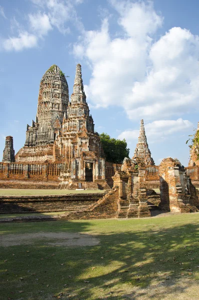 Wat Chaiwatthanaram, Ayutthaya, Tailândia — Fotografia de Stock