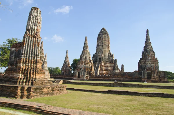 Wat Chai Watthanaram, ayutthaya, thailand — Stockfoto