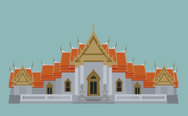 WAT Benchamabopit Dusitvanaram, Babgkok, Tayland