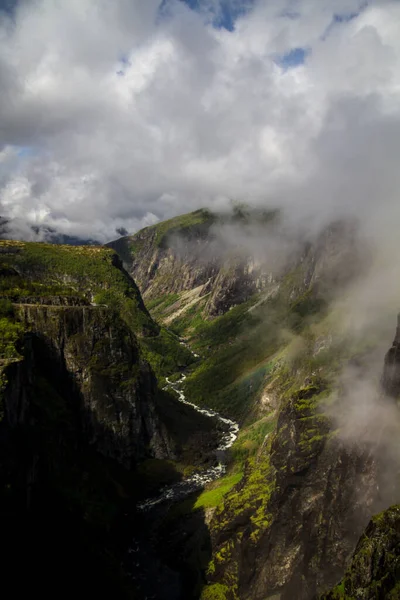 Prachtige Vringfossen Noorwegen — Stockfoto