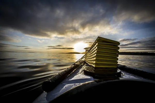 Paddling Sun — Stock Photo, Image