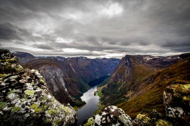 Breiskrednosi 'den Nryfjord üzerinden görüntü