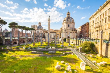 trajan Forumu, Roma, İtalya.