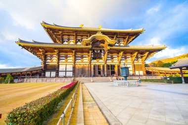 Ana Salon Todai-ji Tapınağı: Nara, Japan. 