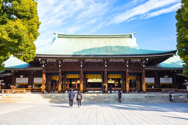 Sanctuaire Meiji à Tokyo, Japon — Photo