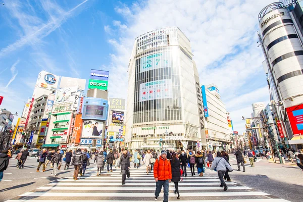 Shibuya Crossing in Tokyo, Japan — Stock Photo, Image