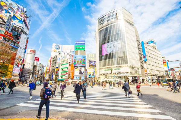 Shibuya Crossing in Tokyo, Japan — Stock Photo, Image