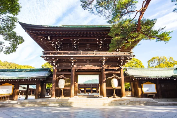 Sanctuaire Meiji à Tokyo, Japon — Photo