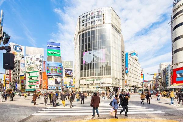 Shibuya Crossing in Tokyo, Japan — Stock Photo, Image