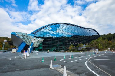 Dazaifu Fukuoka yakınındaki Kyushu Ulusal Müzesi.