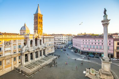 Roma, İtalya 'daki Santa Maria Maggiore Bazilikası.