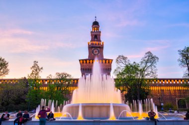Sforza Kalesi, Milano, İtalya