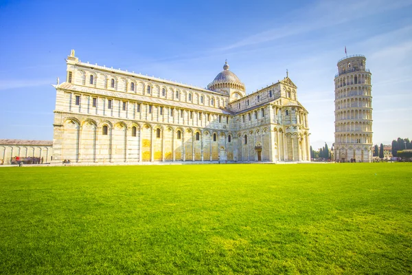 İtalya 'daki Eğik Pisa Kulesi — Stok fotoğraf