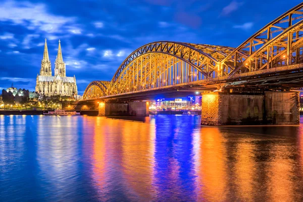 Vista de la Catedral de Colonia en Colonia, Alemania — Foto de Stock
