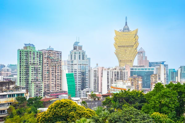 Vista da paisagem urbana de Macau, China — Fotografia de Stock