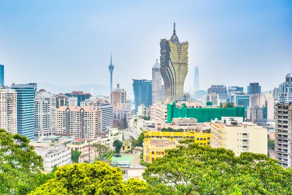 Vista del paisaje urbano de Macao, China — Foto de Stock