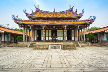 Tayvan Taipei Konfüçyüs Tapınağı.
