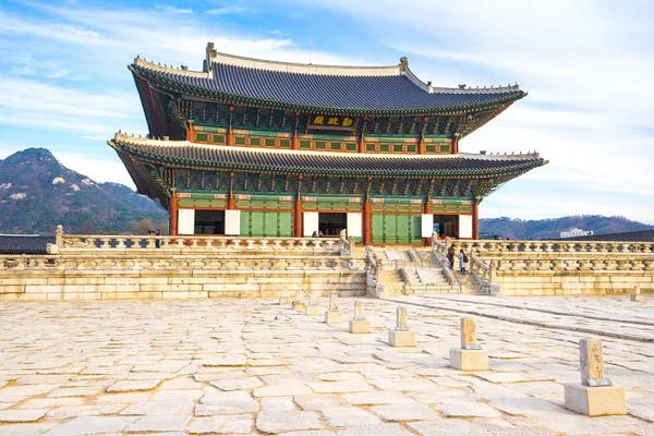 Gyeongbokgung Palast Wahrzeichen von seoul — Stockfoto