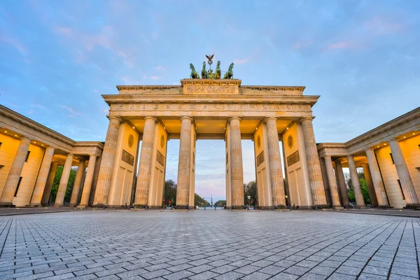 Brandenburger Tor en Berlín, Alemania — Foto de Stock