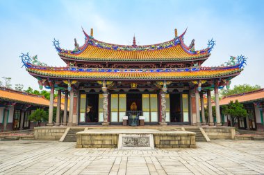 Tayvan Taipei Konfüçyüs Tapınağı.