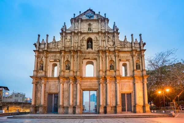 As Ruínas de São Paulo em Macau — Fotografia de Stock