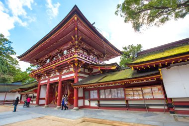 Tenmangu tapınak Dazaifu Fukuoka, Japonya.