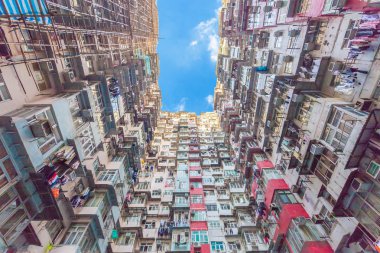 Renkli Daireler eski: Hong Kong, Çin.