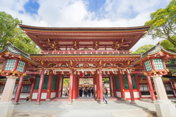 Santuário de Tenmangu em Dazaifu em Fukuoka, Japão . — Fotografia de Stock