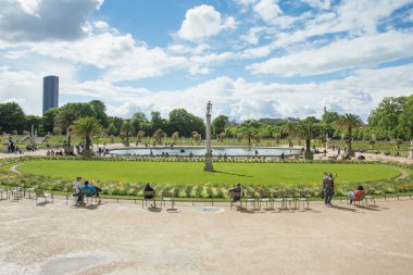 Jardin du Luxembourg veya Lüksemburg Lüksemburg Sarayı 