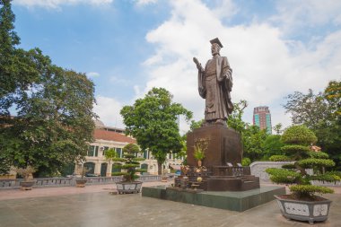 Ly Tay için heykeli Hanoi, Vietnam için kılıç Gölü Parkı