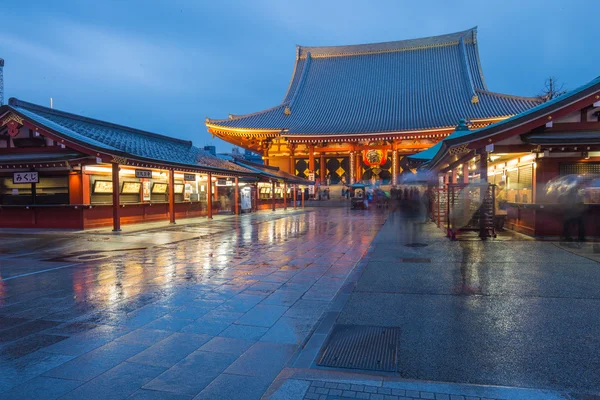 Τόκιο - Sensoji-ji, Ναός στην Ασακούσα, Ιαπωνία — Φωτογραφία Αρχείου